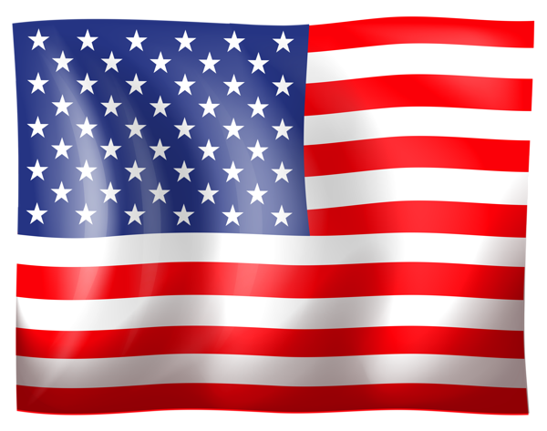 This png image - USA Flag Clipart, is available for free download
