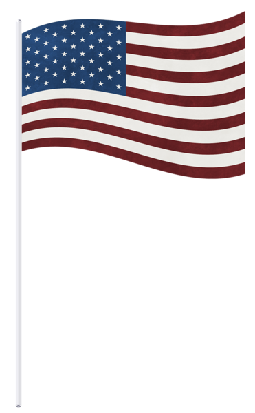 This png image - USA Flag Vertical PNG Clipart Picture, is available for free download