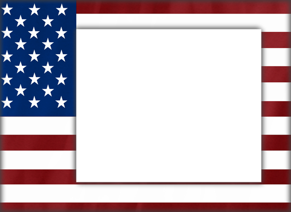 This png image - USA Frame PNG Clipart, is available for free download