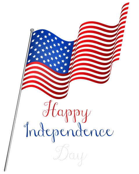 This png image - USA Independence Day Flag PNG Clipart, is available for free download