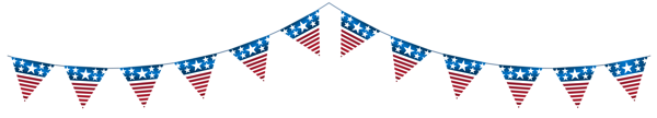 This png image - USA Streamer Transparent PNG Clip Art Image, is available for free download