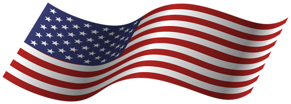 This png image - USA Waving Flag PNG Clipart, is available for free download