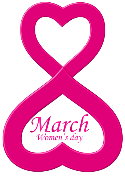 This png image - Women's Day March 8 Transparent PNG Clip Art Image, is available for free download