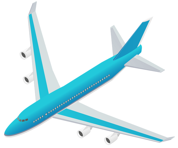 This png image - Blue Airplane Transparent PNG Vector Clipart, is available for free download