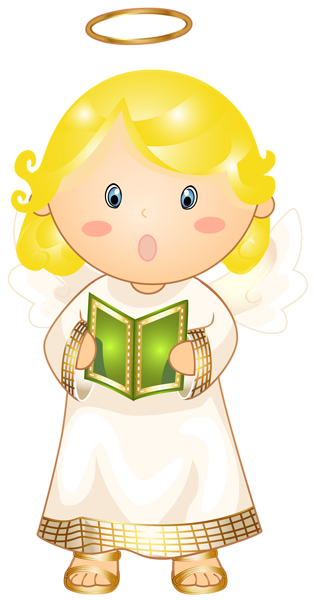 This png image - Angel Caroler Transparent PNG Clip Art Image, is available for free download