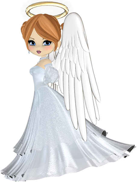 This png image - Beautiful White Angel PNG Clipart, is available for free download