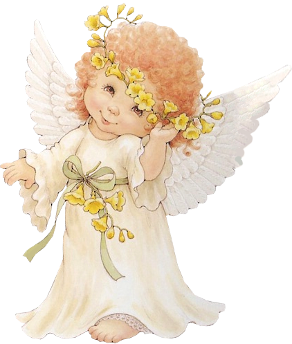 cute angel free clipart