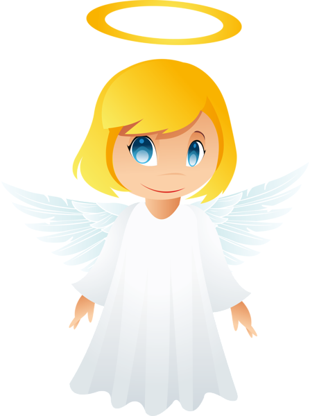 This png image - Cute Angel Free PNG Clipart Picture, is available for free download
