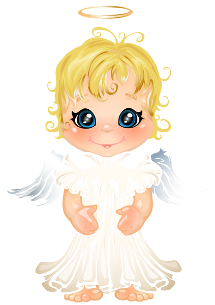 This png image - Cute Little Angel Transparent PNG Clip Art Image, is available for free download