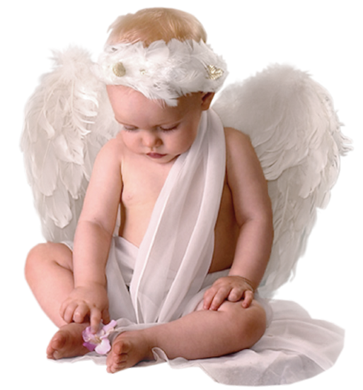 This png image - Cute Little Baby Angel PNG Picture, is available for free download