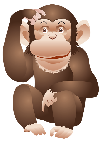 Monkey PNG Image | Gallery Yopriceville - High-Quality Images and