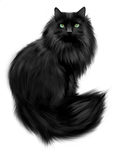 Painted Black  Cat  Clipart Gallery Yopriceville High 