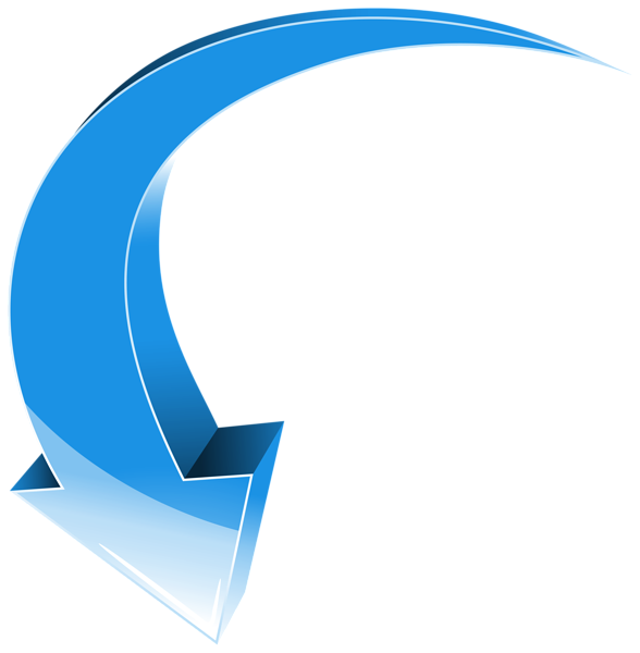 This png image - Arrow Blue Down Transparent PNG Clip Art Image, is available for free download