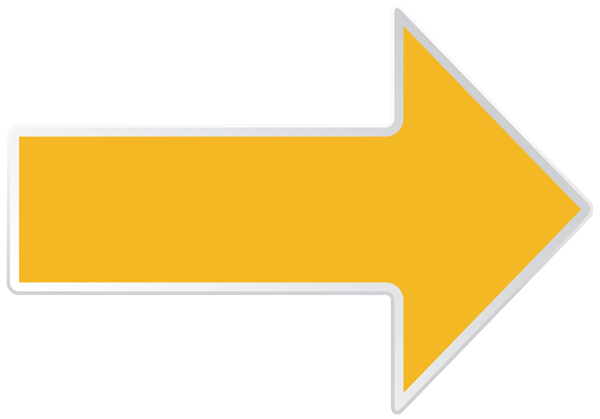 This png image - Arrow Yellow Right Transparent PNG Clip Art Image, is available for free download