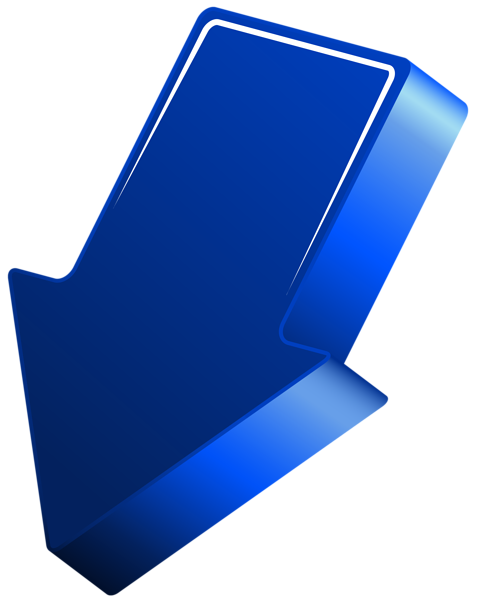 This png image - Blue Arrow Transparent PNG Clip Art Image, is available for free download
