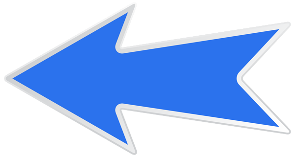 This png image - Blue Left Arrow PNG Clip Art Image, is available for free download