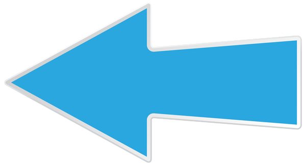 This png image - Blue Left Arrow Transparent PNG Clip Art Image, is available for free download
