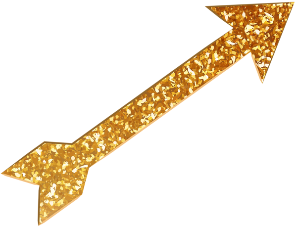 This png image - Golden Arrow Transparent Image, is available for free download