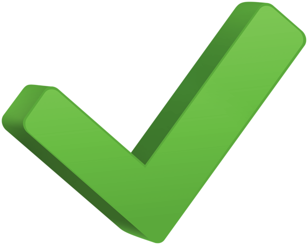 This png image - Green Check Mark PNG Clipart, is available for free download