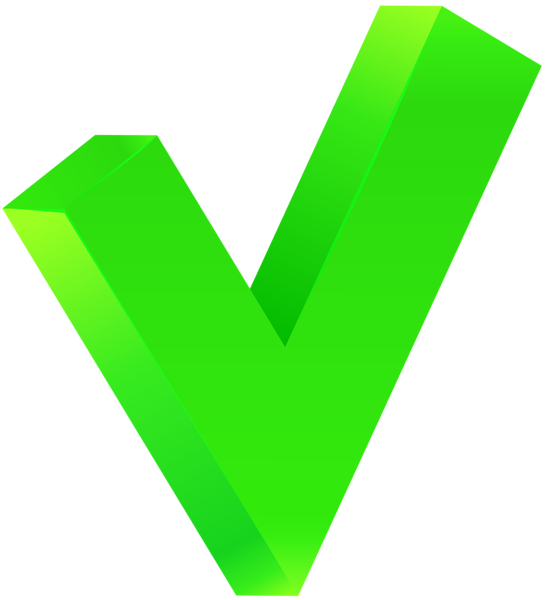 This png image - Green Check Mark PNG Transparent Clipart, is available for free download