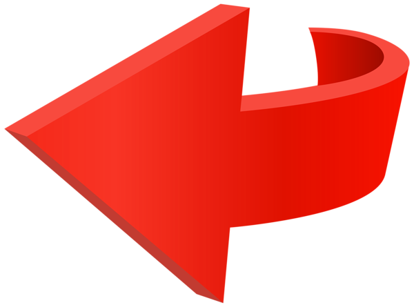 This png image - Left Red Arrow Transparent PNG Clip Art Image, is available for free download