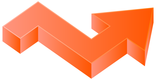 This png image - Orange Arrow Right PNG Clip Art Image, is available for free download