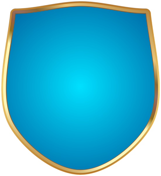 This png image - Badge Blue Shield PNG Clipart, is available for free download