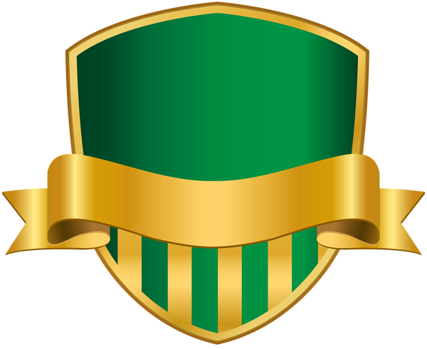 This png image - Badge with Banner Green PNG Clip Art Image, is available for free download