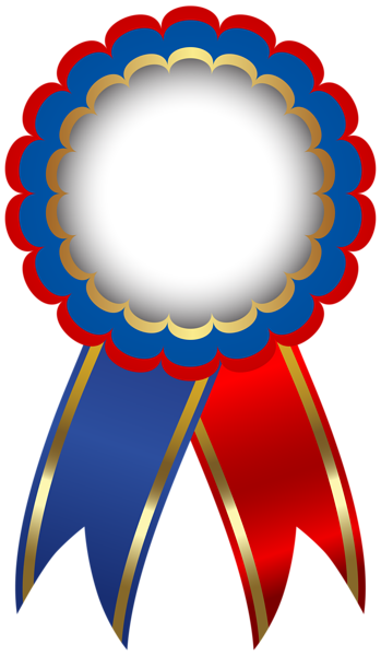 This png image - Blue Red Seal Badge PNG Transparent Clipart, is available for free download