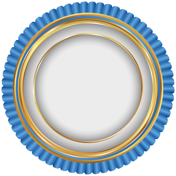 This png image - Blue Seal Badge PNG Clipart, is available for free download