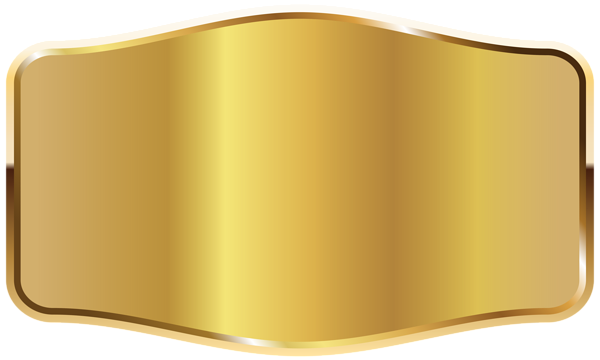 This png image - Gold Label PNG Clipart Picture, is available for free download