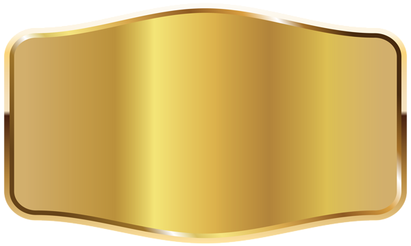 gold label png clipart
