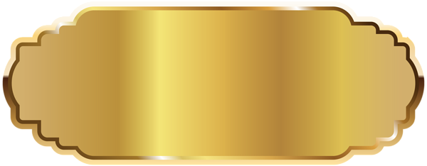 This png image - Gold Label Template PNG Clipart Picture, is available for free download