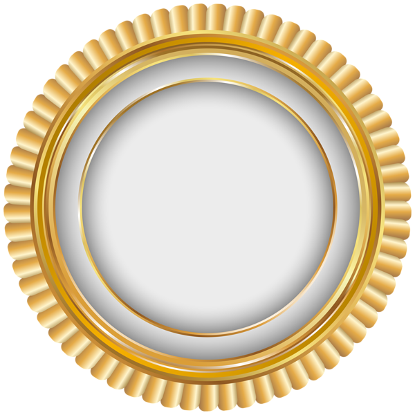This png image - Gold Seal Badge PNG Clipart, is available for free download