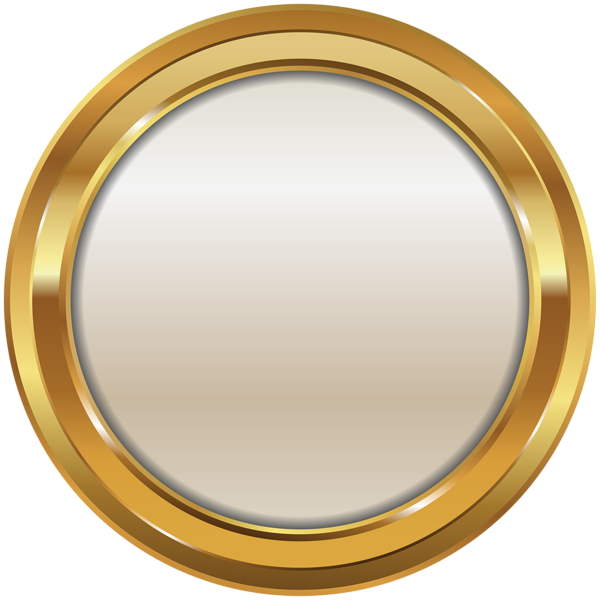 This png image - Gold White Seal Transparent PNG Clip Art Image, is available for free download