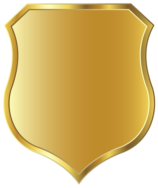 Golden Badge Template PNG Clipart Image | Gallery Yopriceville - High ...