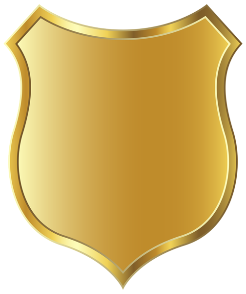 This png image - Golden Badge Template PNG Clipart Picture, is available for free download