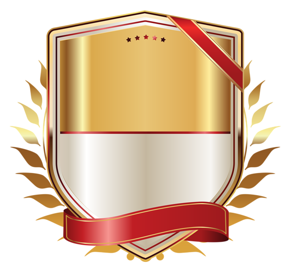 This png image - Golden Label with Gold Ribbon PNG Clipart Image, is available for free download