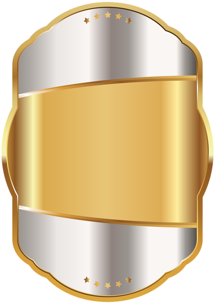 This png image - Label Template White Gold Clip Art PNG Image, is available for free download