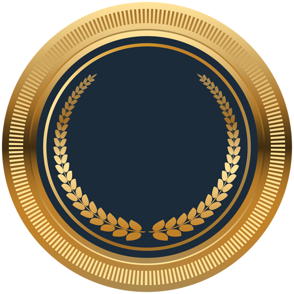 This png image - Navi Gold Seal Badge PNG Transparent Image, is available for free download