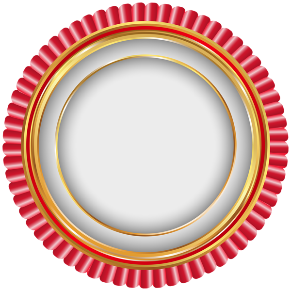 This png image - Red Seal Badge PNG Clipart, is available for free download
