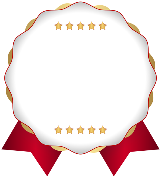 This png image - Red Seal Badge PNG Transparent Clipart, is available for free download