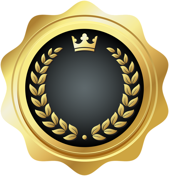 This png image - Seal Badge Black PNG Transparent Clip Art, is available for free download