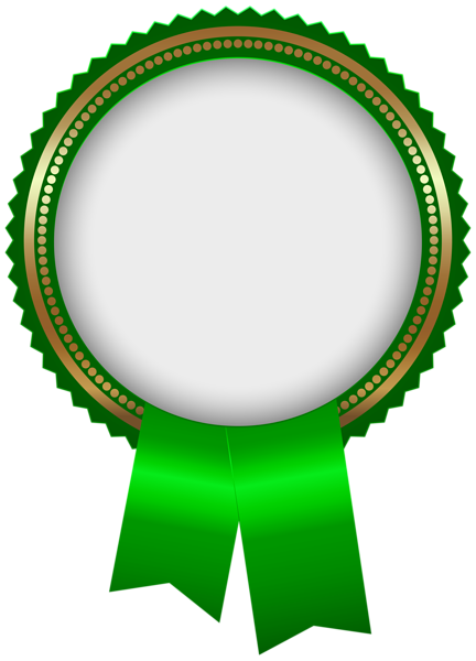 This png image - Seal Badge Green PNG Transparent Clipart, is available for free download
