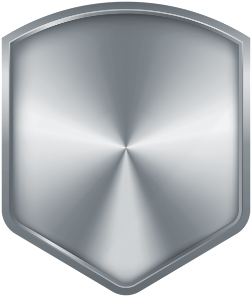 This png image - Silver PNG Badge Clipart, is available for free download