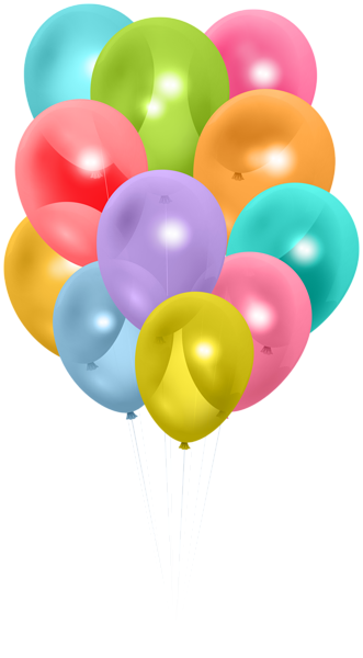 This png image - Balloon Bunch PNG Clipart, is available for free download