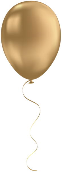 Balloon Gold PNG Clip Art Image | Gallery Yopriceville - High-Quality