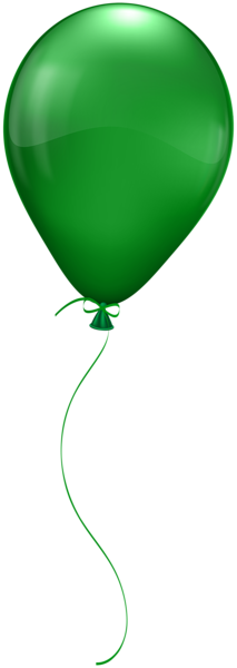 Balloon Green Png Clipart 