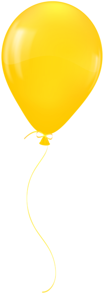 This png image - Balloon Yellow PNG Clipart, is available for free download