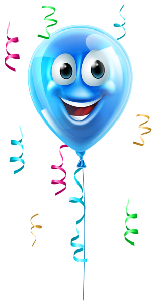 This png image - Balloon with Face PNG Clipart Picture, is available for free download